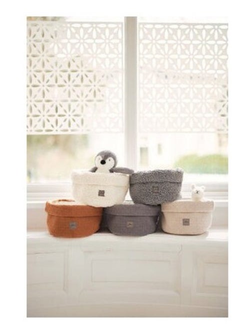 Panier de rangement Bliss Knit en coton - Kiabi