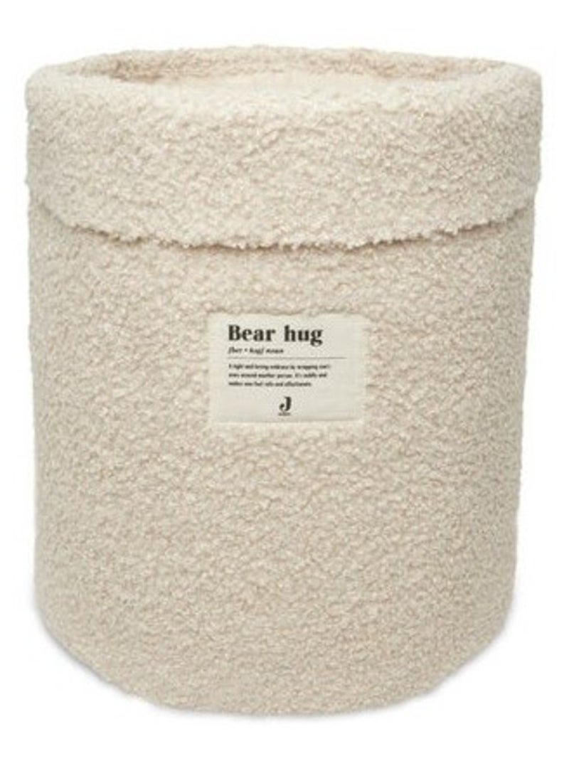 Panier de rangement Boucle Beige - Kiabi