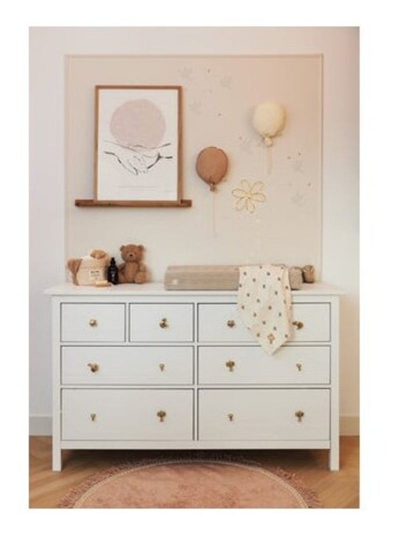 Panier de rangement Boucle Jollein Blanc - Kiabi