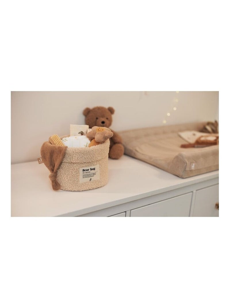 Panier de rangement Boucle Jollein Blanc - Kiabi