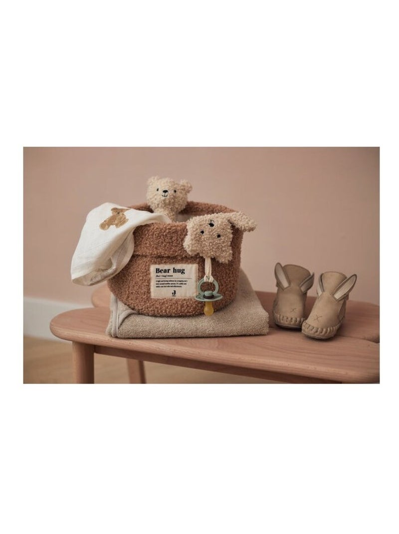 Panier de rangement Boucle Jollein Marron - Kiabi