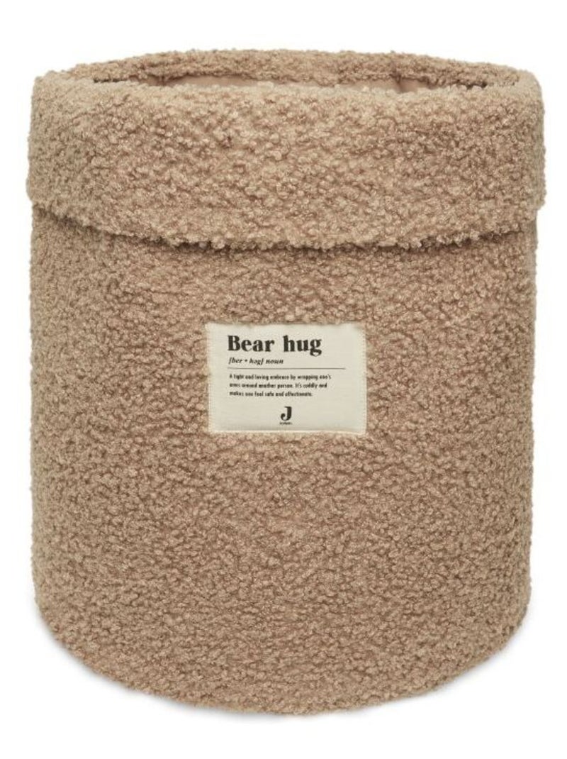 Panier de rangement Boucle Marron - Kiabi