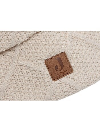 Panier de rangement Check Knit en coton Jollein