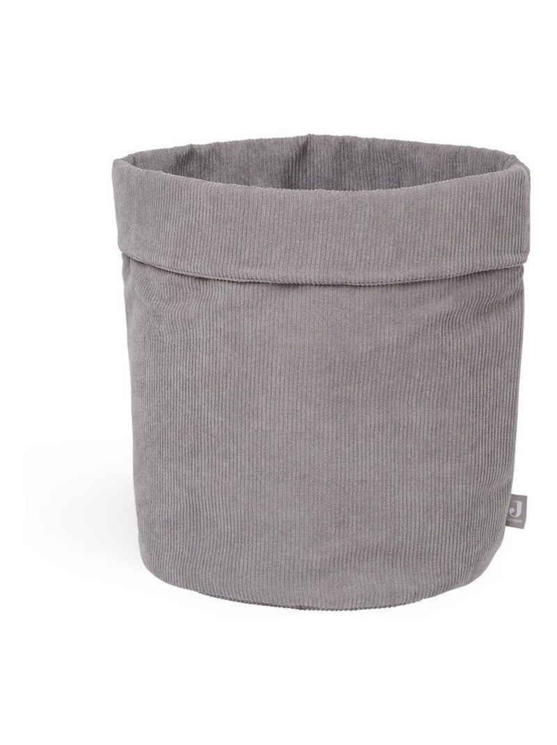 Panier de rangement Corduroy Gris - Kiabi