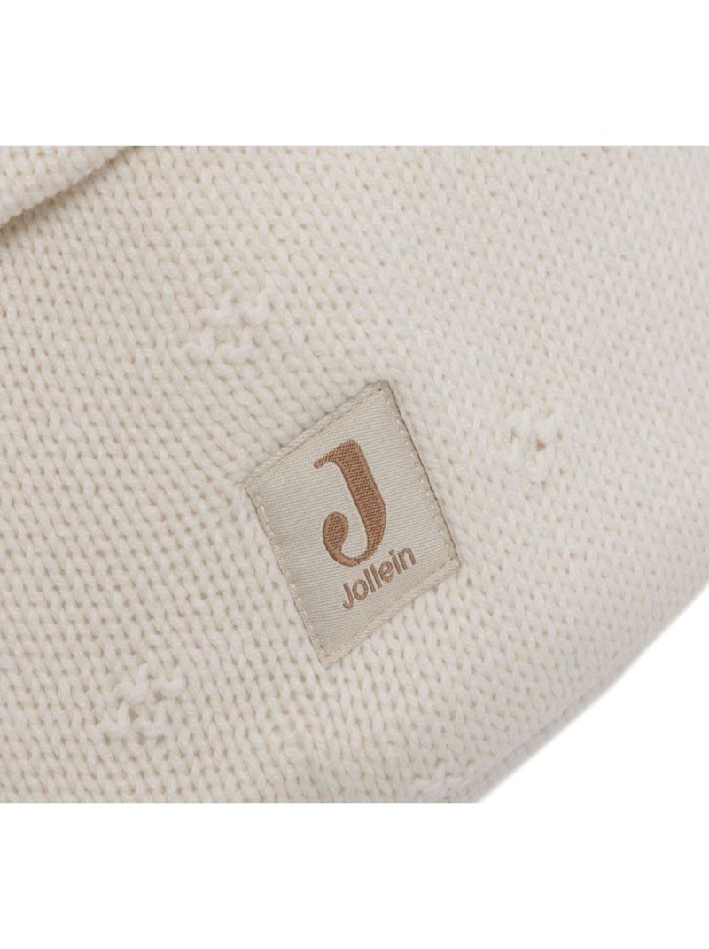 Panier de rangement Cosy Knit en coton Jollein Blanc - Kiabi