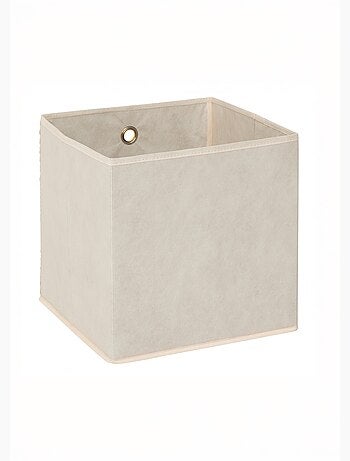 Panier de rangement décor tressé 31x31cm - AFIBEL