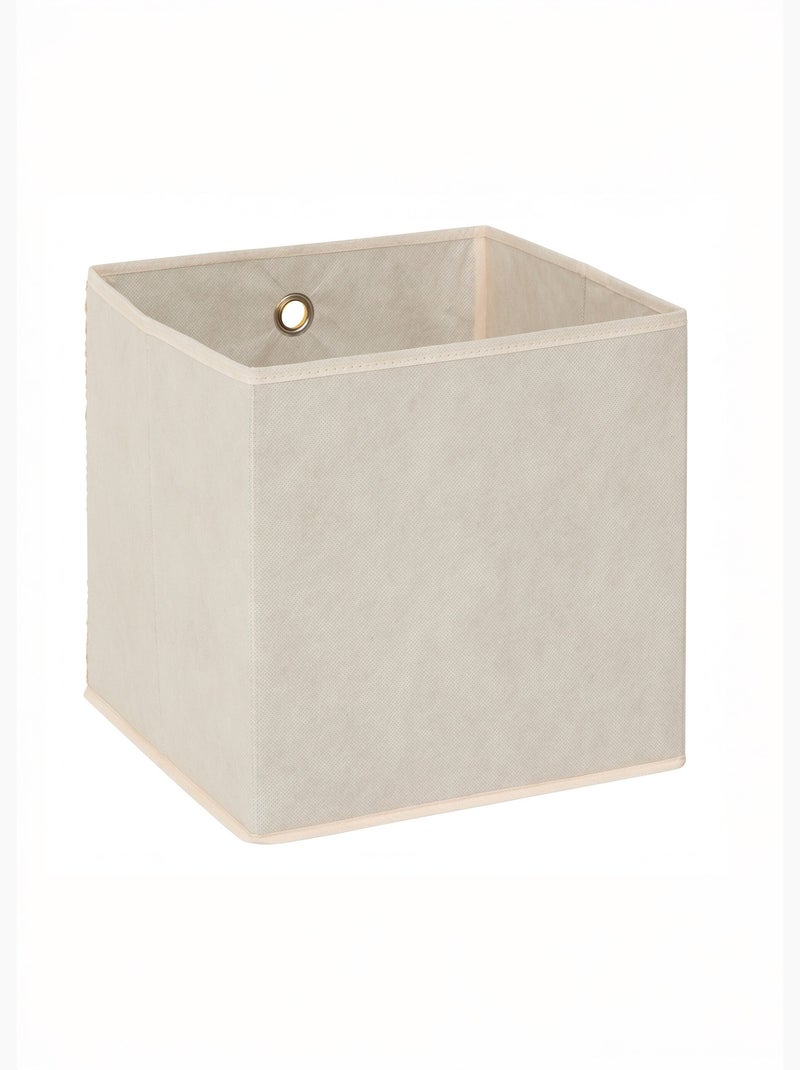 Panier de rangement décor tressé 31x31cm - AFIBEL Beige - Kiabi