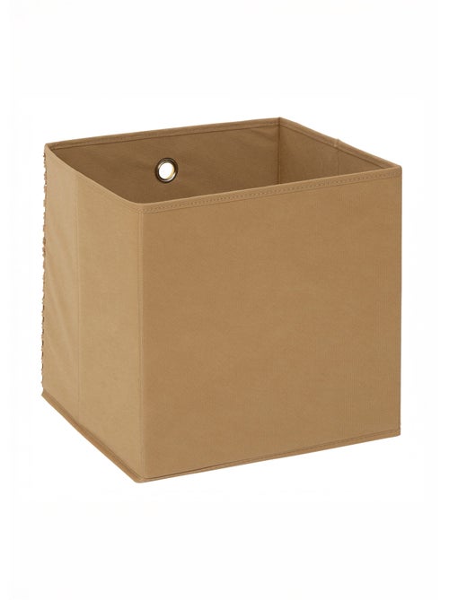 Panier de rangement décor tressé 31x31cm - AFIBEL - Kiabi