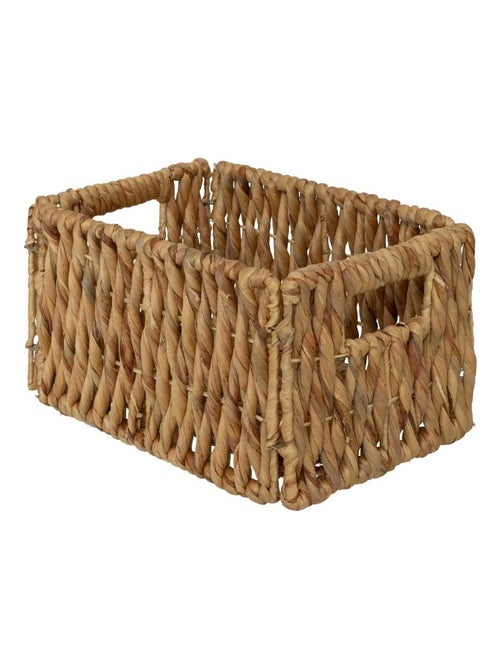 Panier de rangement en jacinthe - Kiabi