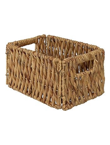 Panier de rangement en jacinthe MAURA