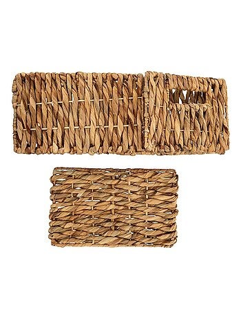 Panier de rangement en jacinthe MAURA