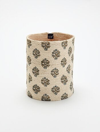 Panier de rangement en jute- Kiabi Home