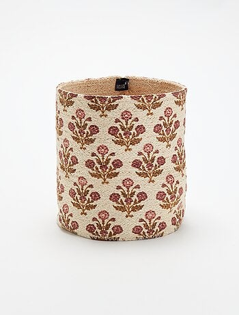 Panier de rangement en jute- Kiabi Home