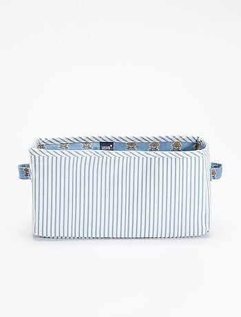 Panier de rangement en textile