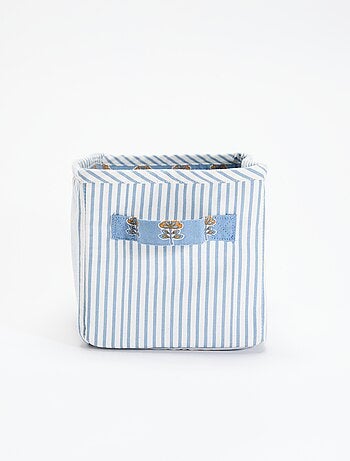 Panier de rangement en textile