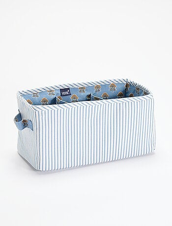 Panier de rangement en textile