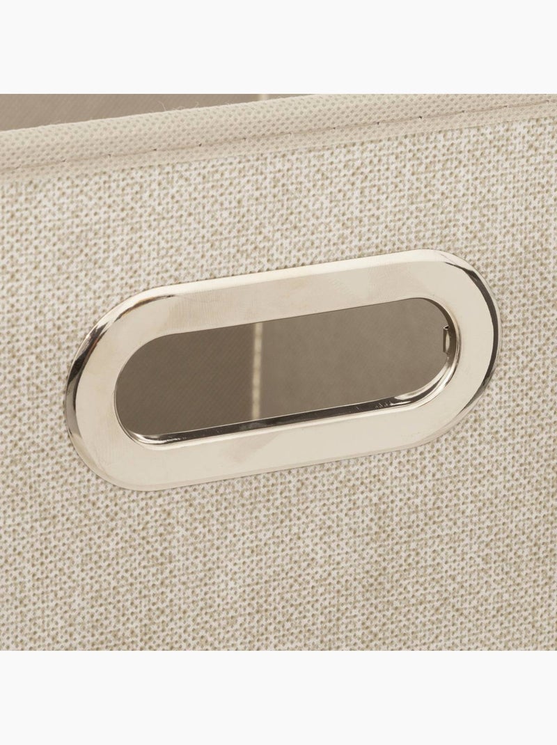 Panier de rangement en tissu cube MIX'N MODUL Beige - Kiabi