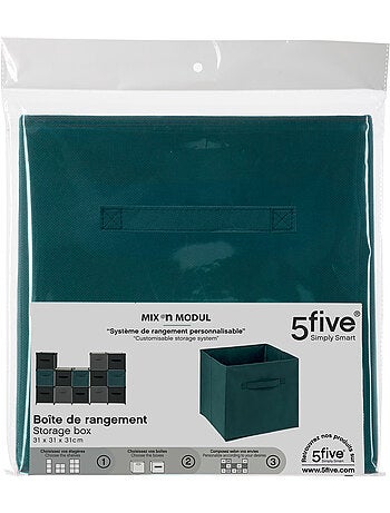 Panier de rangement en tissu cube MIX'N MODUL