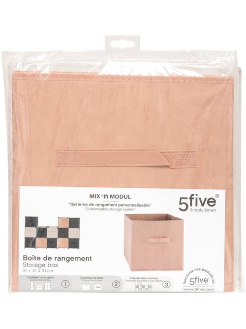 Panier de rangement en tissu cube MIX'N MODUL - Kiabi Panier de rangement en tissu cube MIX'N MODUL - Kiabi