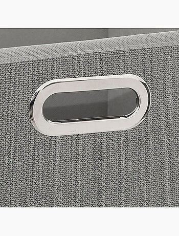 Panier de rangement en tissu cube MIX'N MODUL