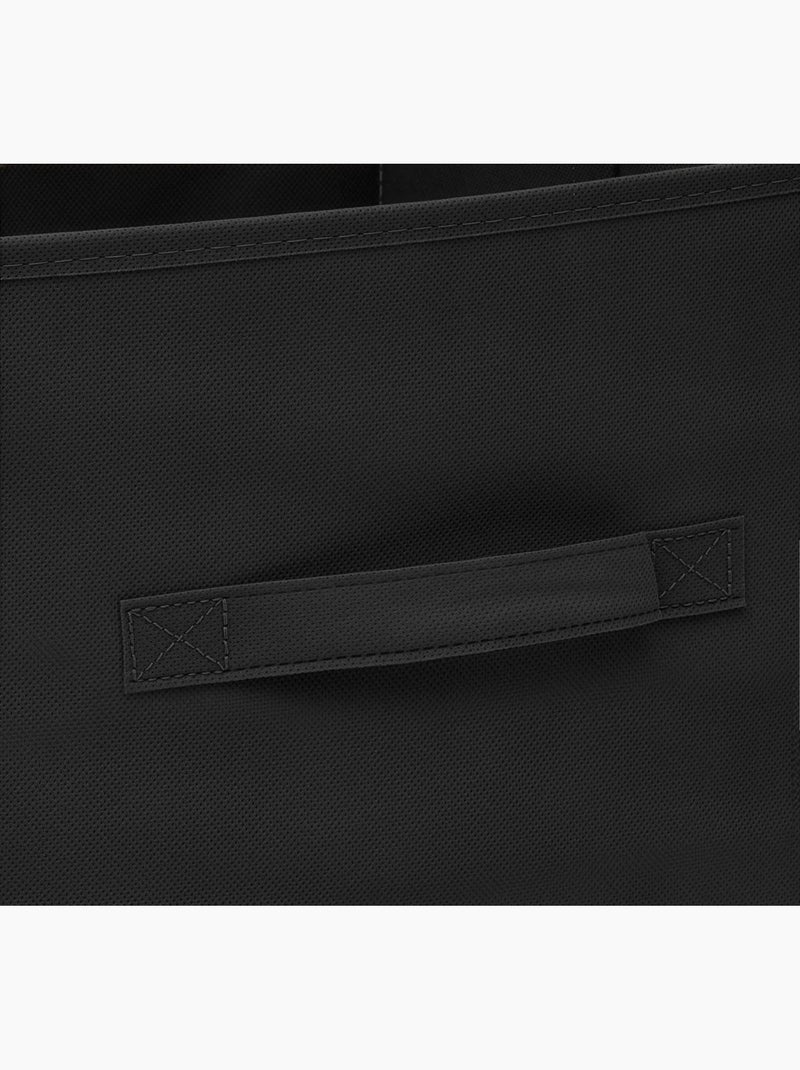 Panier de rangement en tissu cube MIX'N MODUL Noir - Kiabi