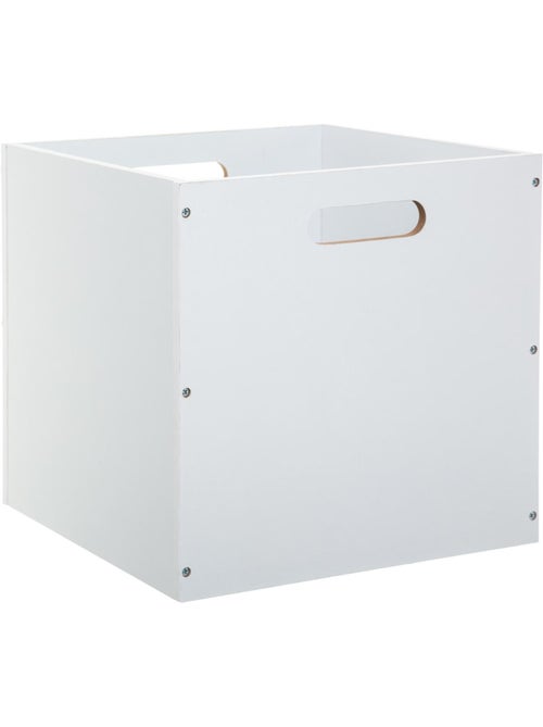 Panier de rangement en tissu effet bois MIX'N MODUL - Kiabi