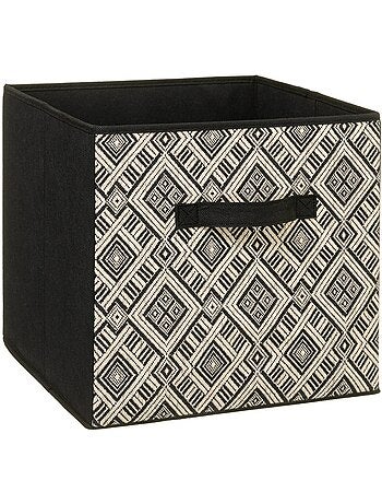 Panier de rangement en tissu imprimé MIX'N MODUL