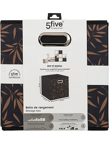 Panier tissu avec motifs MIX'N MODUL