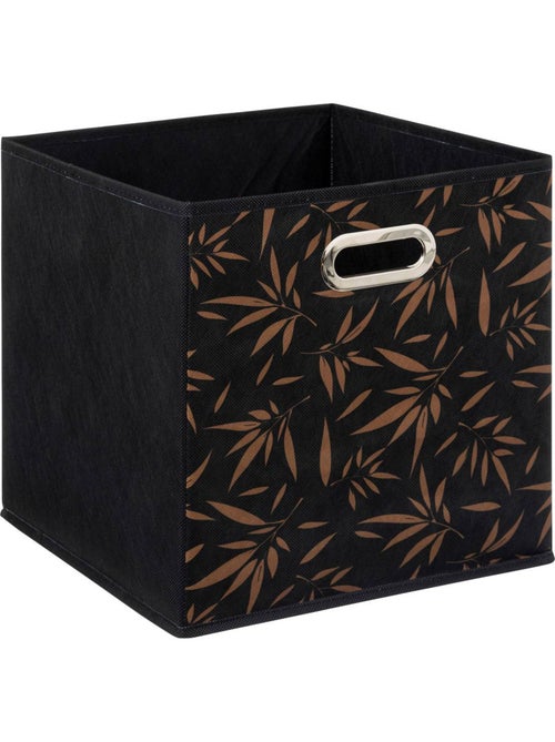 Panier de rangement en tissu imprimé MIX'N MODUL - Kiabi