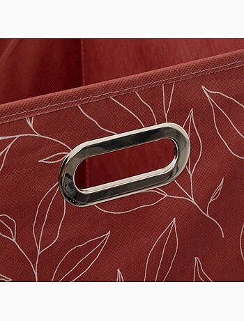 Panier de rangement en tissu imprimé MIX'N MODUL