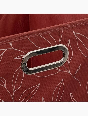Panier de rangement en tissu imprimé MIX'N MODUL