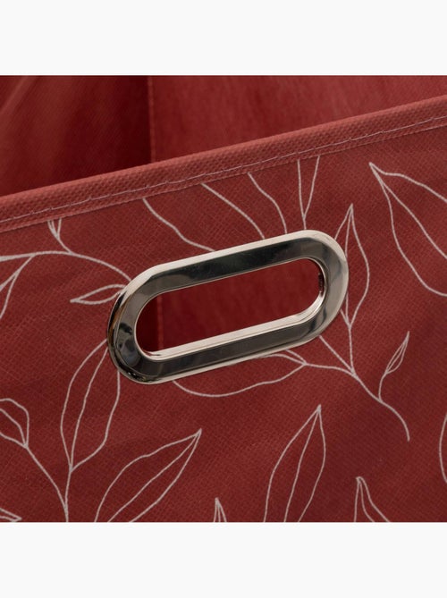 Panier de rangement en tissu imprimé MIX'N MODUL - Kiabi