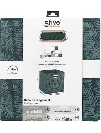 Panier tissu avec motifs MIX'N MODUL
