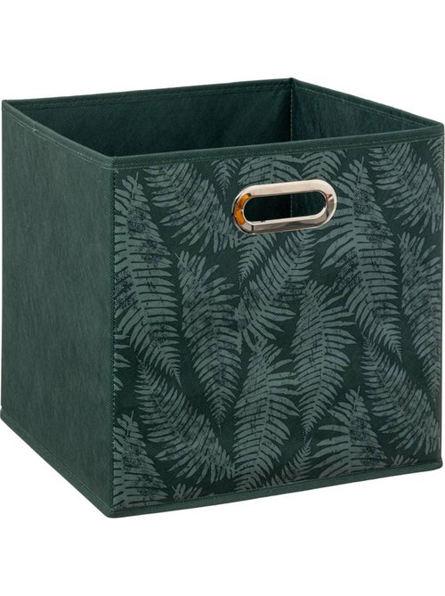 Panier de rangement en tissu imprimé MIX'N MODUL - Kiabi