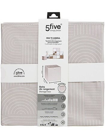 Panier de rangement en tissu MIX'N MODUL