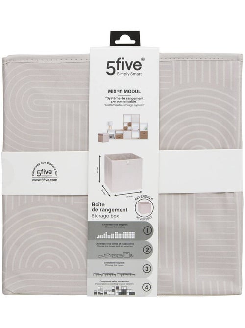 Panier de rangement en tissu MIX'N MODUL - Kiabi