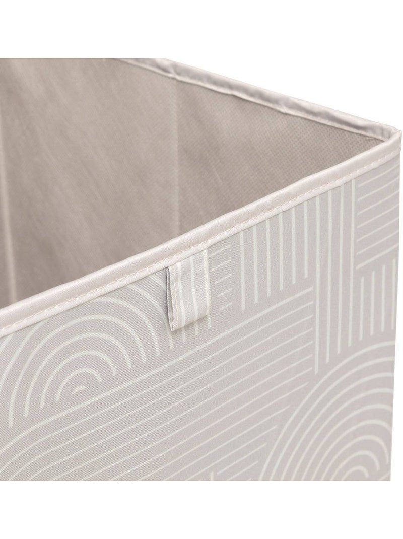 Panier de rangement en tissu MIX'N MODUL Beige - Kiabi