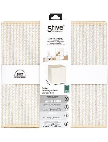 Panier de rangement en tissu MIX'N MODUL