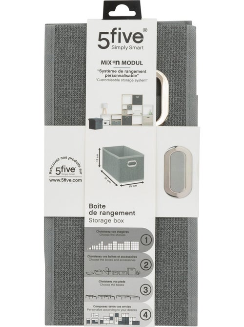 Panier de rangement en tissu MIX'N MODUL - Kiabi