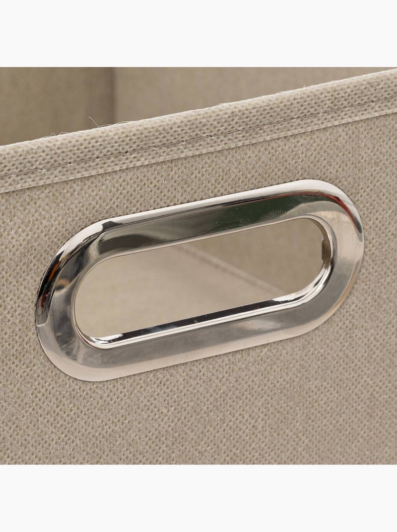Panier de rangement en tissu MIX'N MODUL Lin - Kiabi