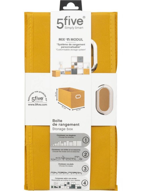 Panier de rangement en tissu MIX'N MODUL - Kiabi