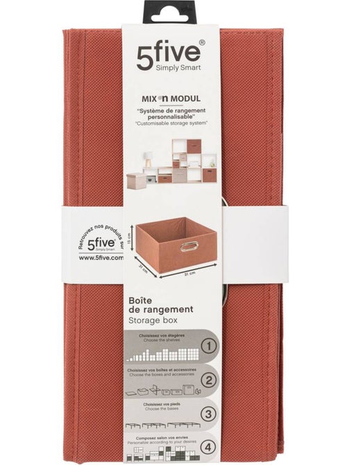 Panier de rangement en tissu MIX'N MODUL - Kiabi