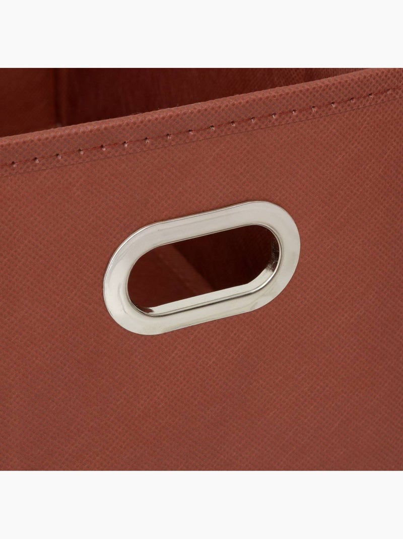 Panier de rangement en tissu MIX'N MODUL Terracotta - Kiabi