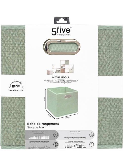 Panier de rangement en tissu MIX'N MODUL - Kiabi Panier de rangement en tissu MIX'N MODUL - Kiabi