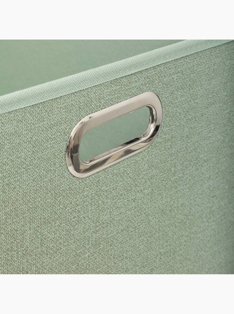 Panier de rangement en tissu MIX'N MODUL Vert clair - Kiabi