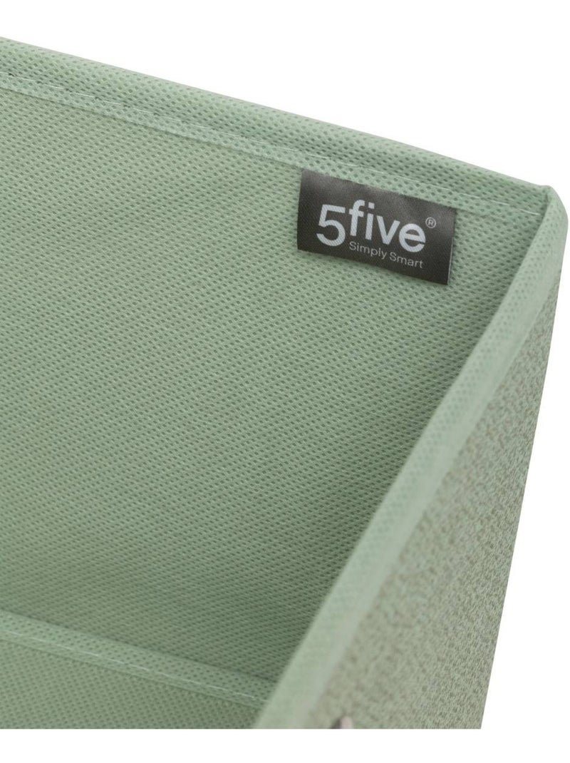Panier de rangement en tissu mix'n modul Vert clair - Kiabi