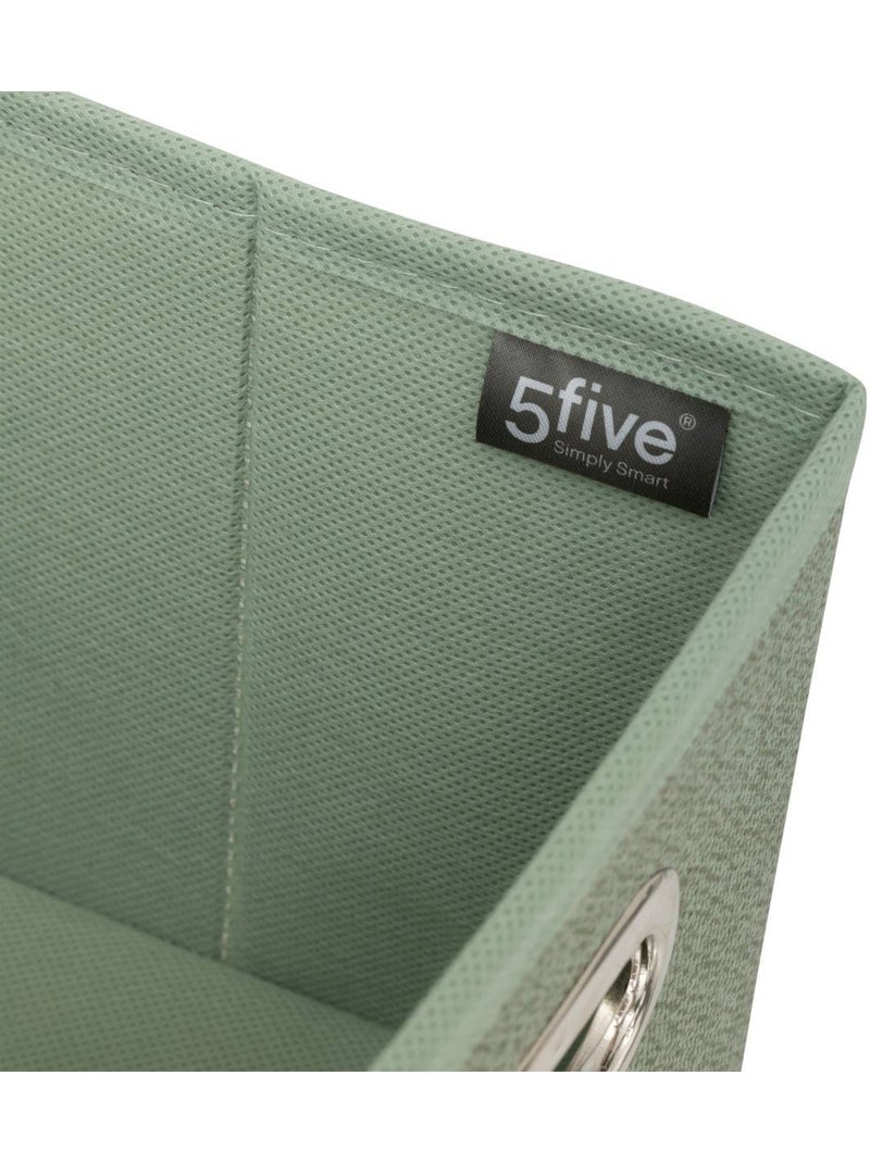 Panier de rangement en tissu MIX'N MODUL Vert clair - Kiabi