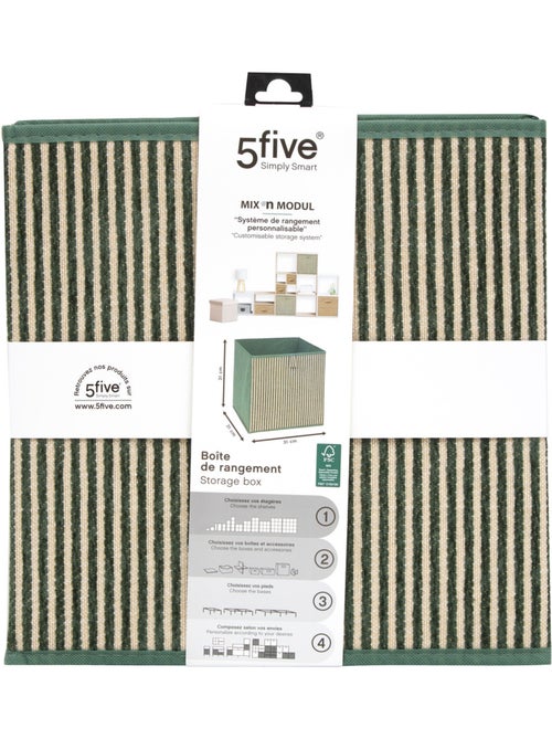 Panier de rangement en tissu MIX'N MODUL - Kiabi