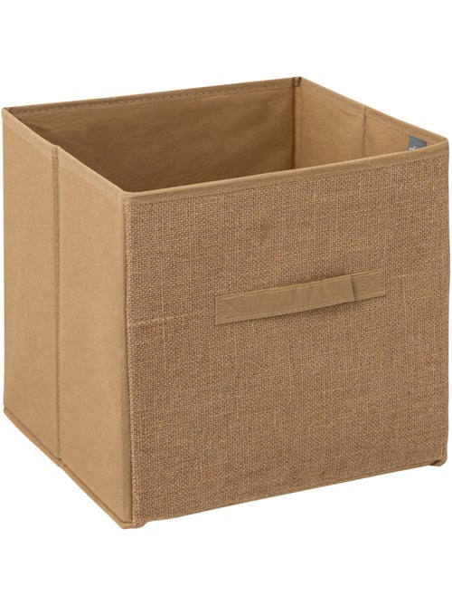 Panier de rangement en toile de jute MIX'N MODUL - Kiabi