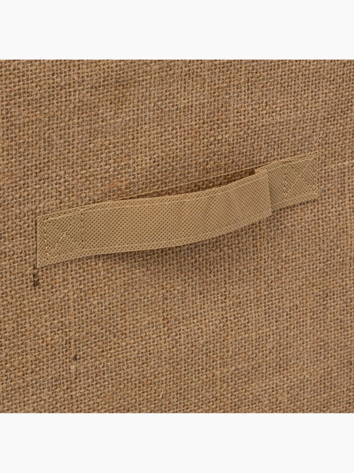 Panier de rangement en toile de jute MIX'N MODUL - Kiabi